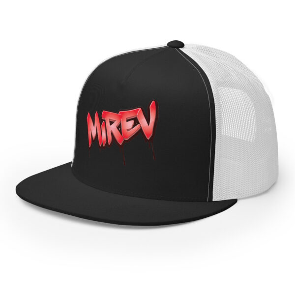 MI Rev Graffiti Trucker Cap - Image 4