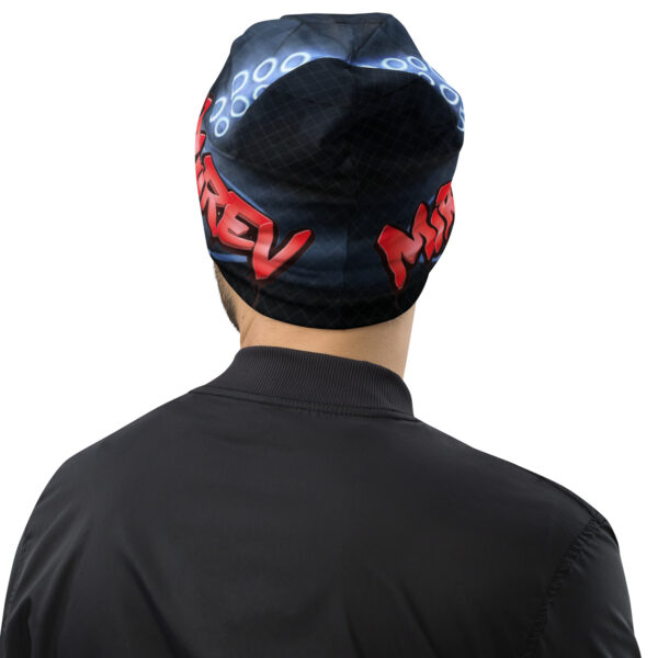 MI Rev Wrestling Print Beanie - Image 13