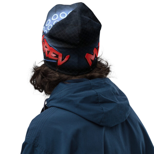 MI Rev Wrestling Print Beanie - Image 16