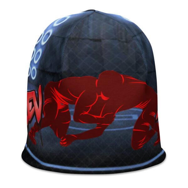 MI Rev Wrestling Print Beanie - Image 23