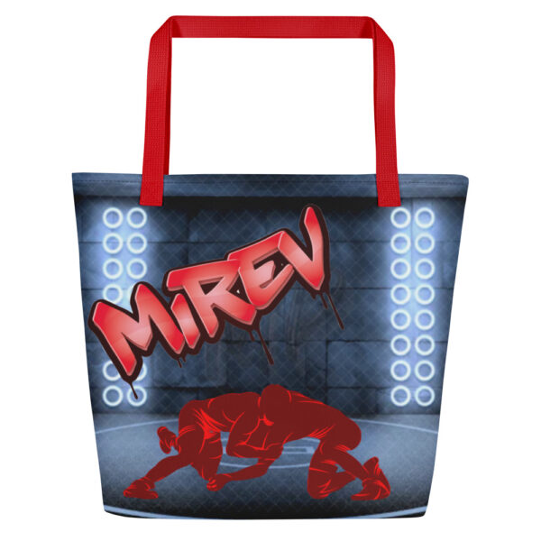 MI Revolution Wrestling Large Tote Bag - Image 9