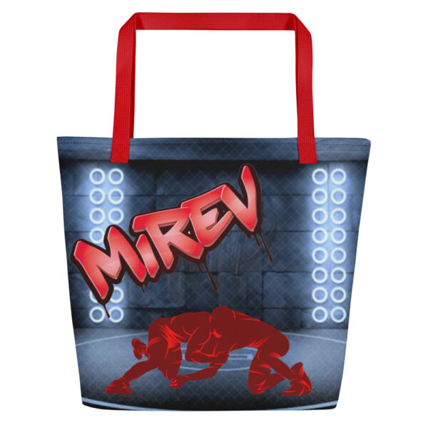 MI Revolution Wrestling Large Tote Bag - Image 8