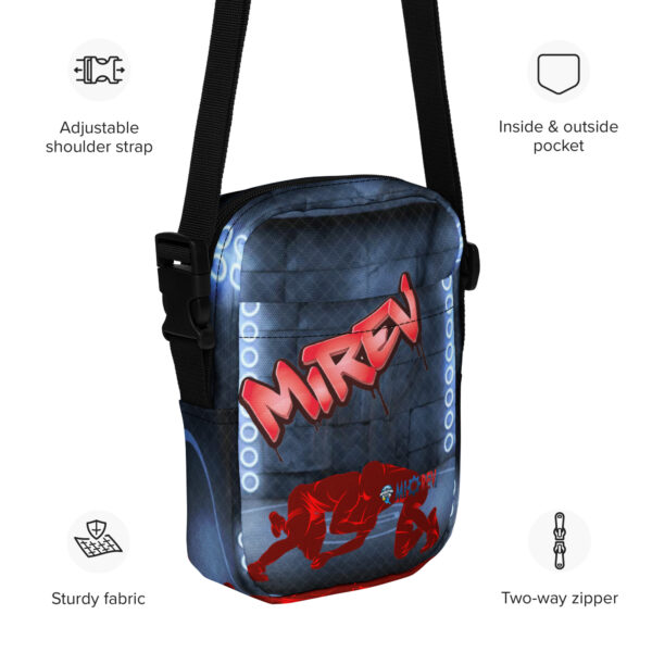 MI Revolution Wrestling Utility crossbody bag