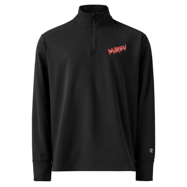 MI Rev Graffiti Logo Quarter zip pullover