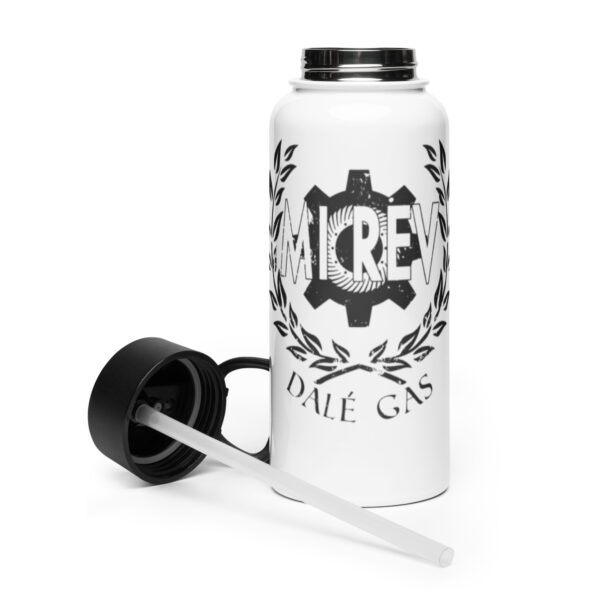 MI REV Dale Gas Stainless steel water bottle with a straw lid