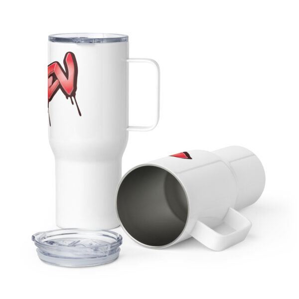 MI Rev Wrestling Travel mug with a handle - Image 2