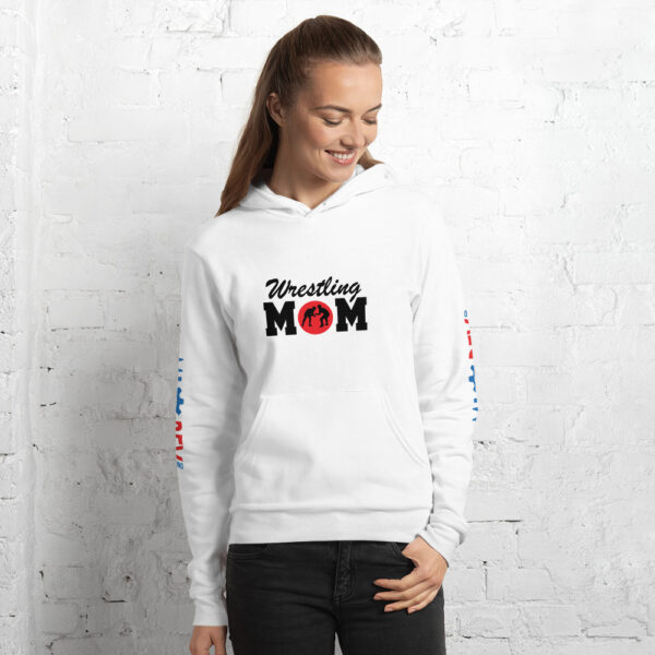 Wrestling Mom: Unisex hoodie - Image 2