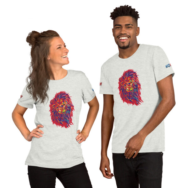 MI Rev Lion t-shirt for men and women.  Light Colored Version - Image 13