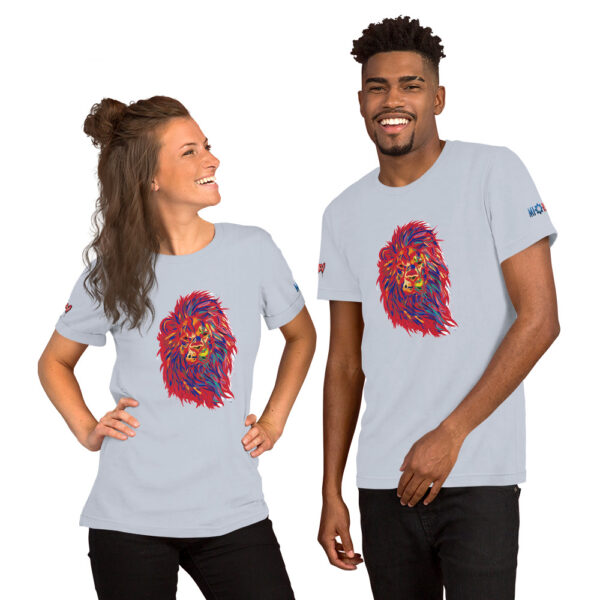 MI Rev Lion t-shirt for men and women.  Light Colored Version - Image 6