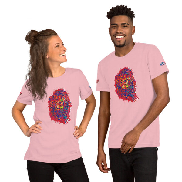 MI Rev Lion t-shirt for men and women.  Light Colored Version