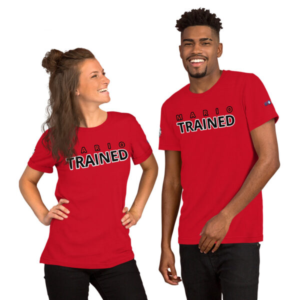 MI REV: Mario Trained! Unisex t-shirt - Image 2