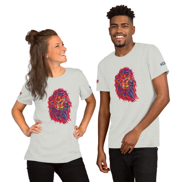 MI Rev Lion t-shirt for men and women.  Light Colored Version - Image 12