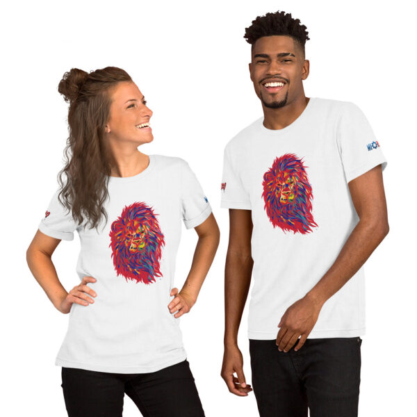 MI Rev Lion t-shirt for men and women.  Light Colored Version - Image 16