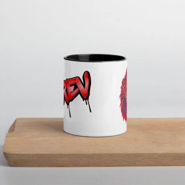 MI Rev Wrestling Mug with Color Inside - Image 2