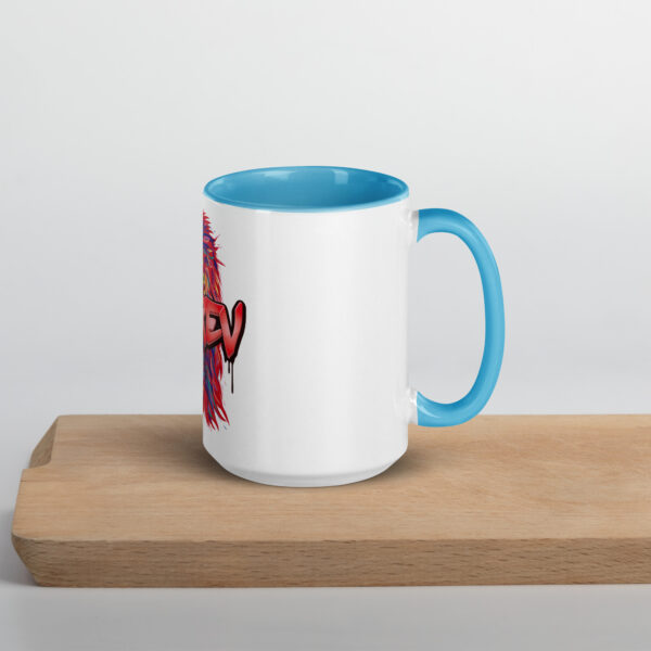 MI Rev Wrestling Mug with Color Inside - Image 30