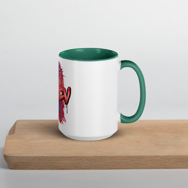 MI Rev Wrestling Mug with Color Inside - Image 21