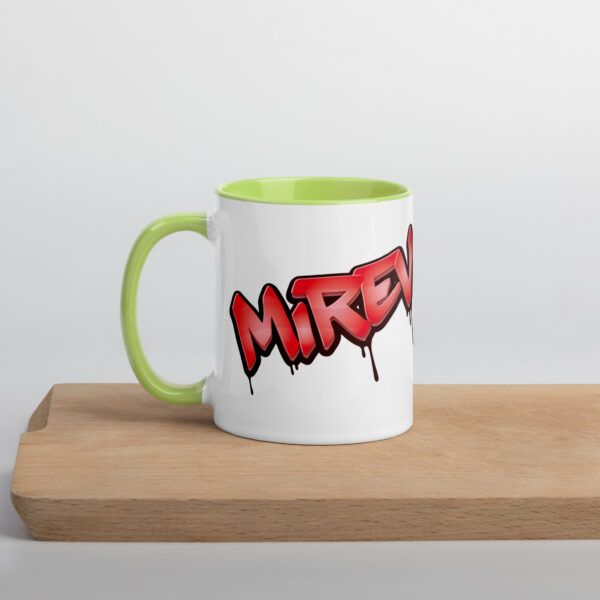 MI Rev Wrestling Mug with Color Inside - Image 35